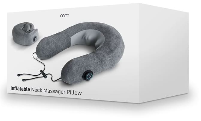 pillow massage muineál - meaisín massage gléas