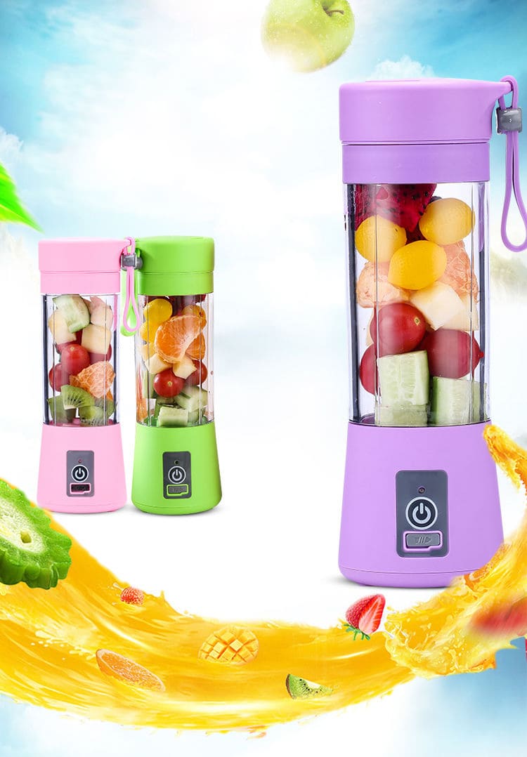 Déantóir smoothie ar an dul mion-meascthóir usb cumhachtach iniompartha